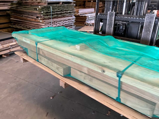 Douglas tuinmeubelset "jasper" - 200x80x80 cm - afbeelding 5 van  10