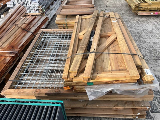 Douglas tuinomheining - afbeelding 3 van  4