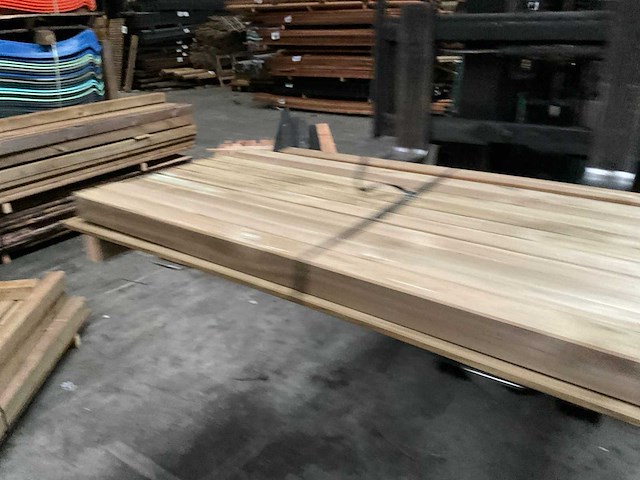 Douglas tuinpaal - 140x6,8x6,8 cm (10x) - afbeelding 2 van  8