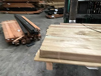 Douglas tuinpaal - 140x6,8x6,8 cm (10x) - afbeelding 4 van  8