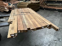 Douglas tuinpaal - 180x5x5 cm (15x) - afbeelding 3 van  5