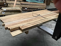 Douglas tuinpaal - 180x5x5 cm (15x) - afbeelding 5 van  5