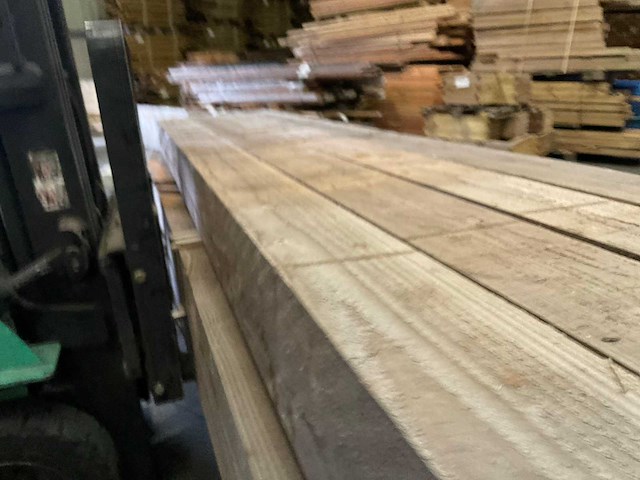 Douglas tuinpaal - 400x20x20 cm (2x) - afbeelding 8 van  10