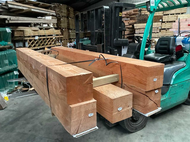 Douglas tuinpaal 250x20x20 cm (5x) - afbeelding 1 van  9