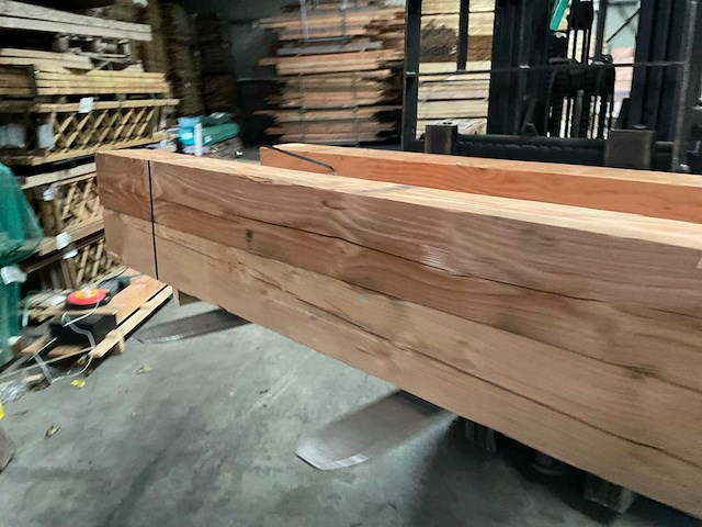 Douglas tuinpaal 250x20x20 cm (5x) - afbeelding 3 van  9