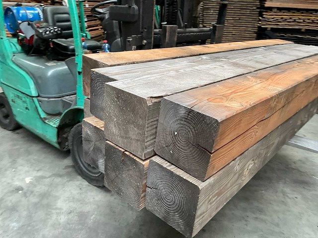 Douglas tuinpaal 250x20x20 cm (8x) - afbeelding 12 van  15