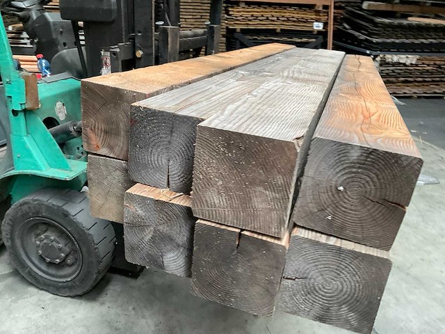 Douglas tuinpaal 250x20x20 cm (8x) - afbeelding 13 van  15