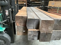 Douglas tuinpaal 250x20x20 cm (8x) - afbeelding 14 van  15