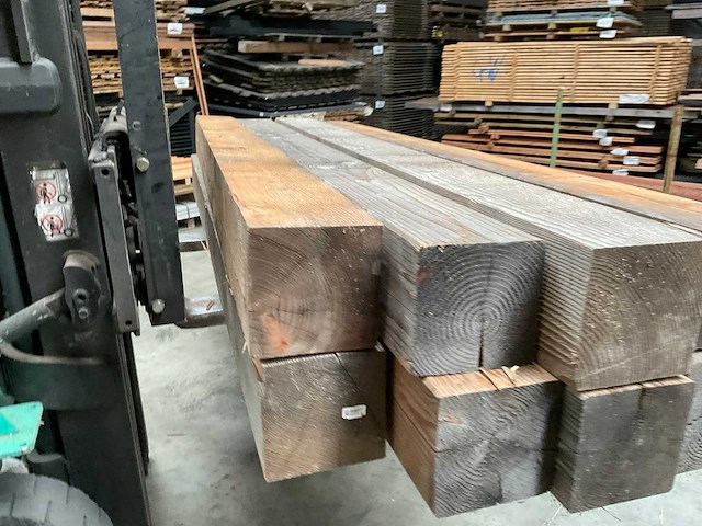 Douglas tuinpaal 250x20x20 cm (8x) - afbeelding 15 van  15