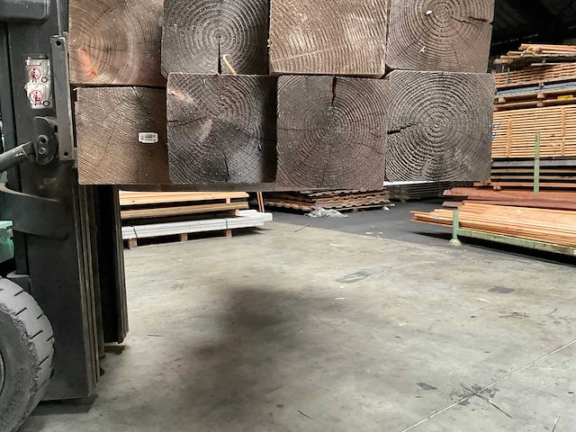 Douglas tuinpaal 250x20x20 cm (8x) - afbeelding 3 van  15