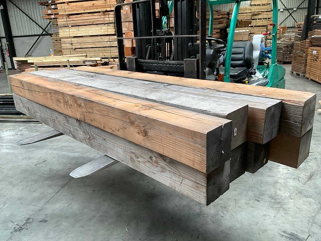 Douglas tuinpaal 250x20x20 cm (8x) - afbeelding 1 van  15