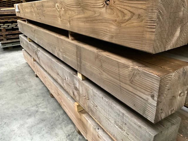 Douglas tuinpaal 300x20x20cm (4x) - afbeelding 1 van  4