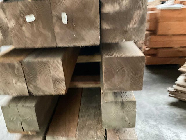 Douglas tuinpaal 300x20x20cm (4x) - afbeelding 3 van  4