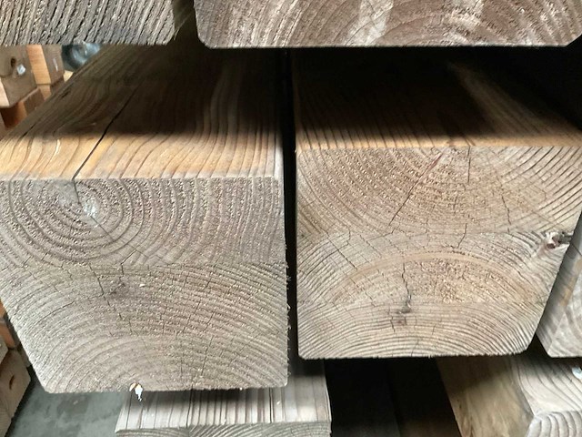 Douglas tuinpaal 300x20x20cm (4x) - afbeelding 4 van  4