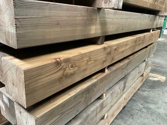 Douglas tuinpaal 300x20x20cm (4x) - afbeelding 1 van  4