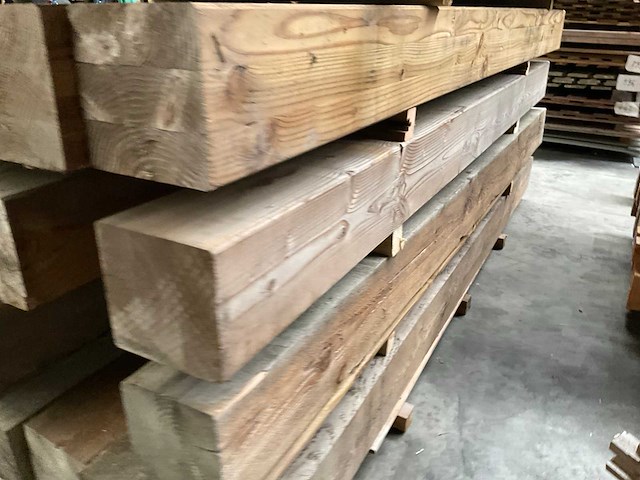 Douglas tuinpaal 300x20x20cm (4x) - afbeelding 4 van  4