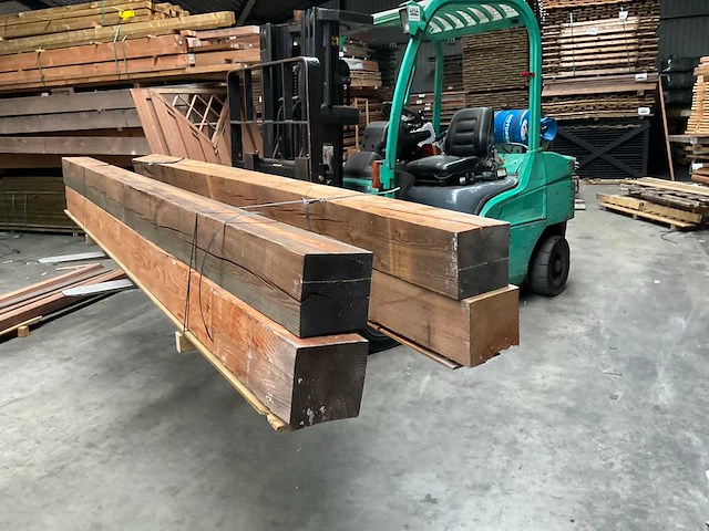 Douglas tuinpaal 400x20x20 cm (4x) - afbeelding 1 van  10