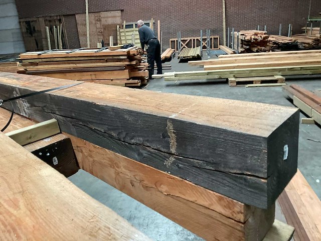 Douglas tuinpaal 400x20x20 cm (4x) - afbeelding 2 van  10