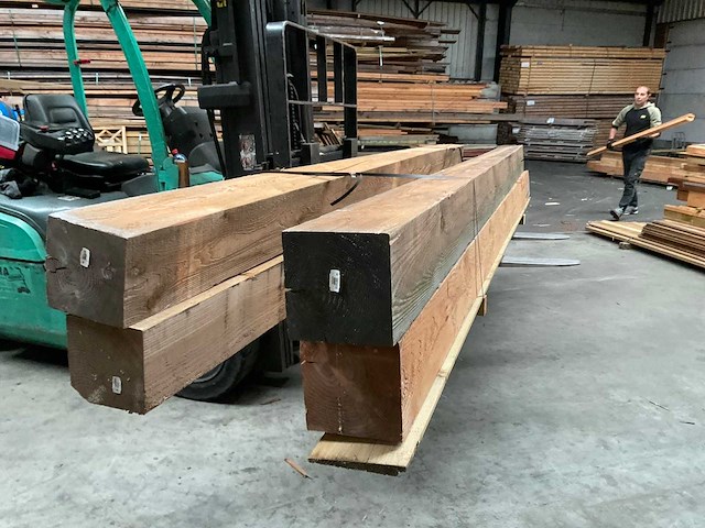 Douglas tuinpaal 400x20x20 cm (4x) - afbeelding 6 van  10