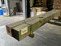 Douglas tuinpaal geschaafd - 300x20x20 cm (2x) - afbeelding 1 van  5