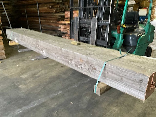 Douglas tuinpaal geschaafd - 300x20x20 cm (2x) - afbeelding 2 van  5