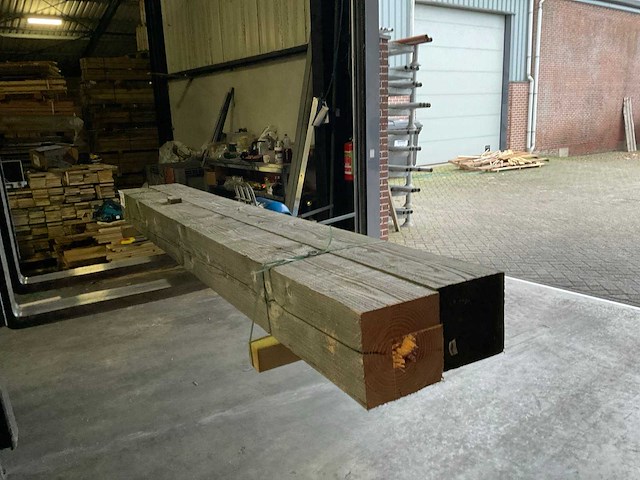 Douglas tuinpaal geschaafd - 300x20x20 cm (2x) - afbeelding 5 van  5