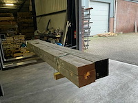 Douglas tuinpaal geschaafd - 300x20x20 cm (2x) - afbeelding 5 van  5