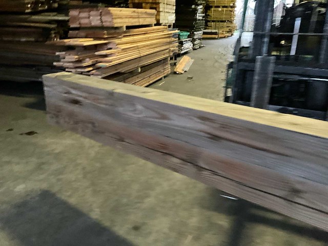 Douglas tuinpaal geschaafd - 300x20x20 cm (2x) - afbeelding 4 van  7