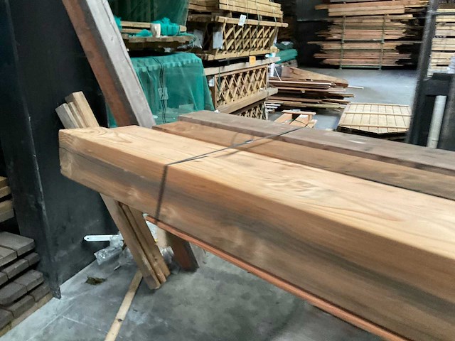Douglas tuinpaal geschaafd 300x20x20 cm (4x) - afbeelding 11 van  12