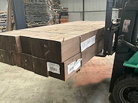 Douglas tuinpaal triple verlijmd 250x20x20cm (8x) - afbeelding 3 van  9