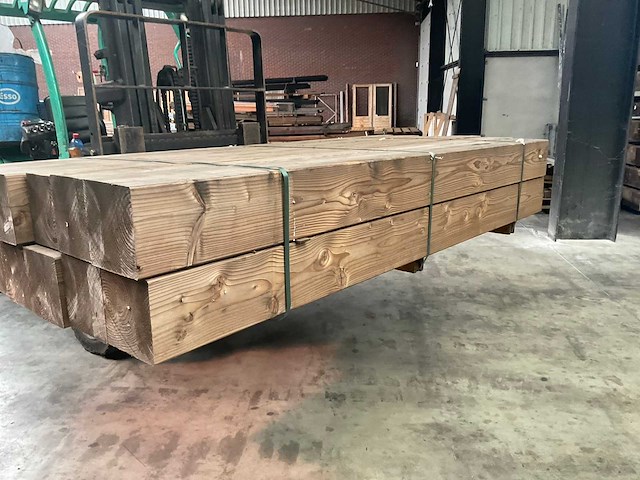 Douglas tuinpaal triple verlijmd 250x20x20cm (8x) - afbeelding 5 van  9