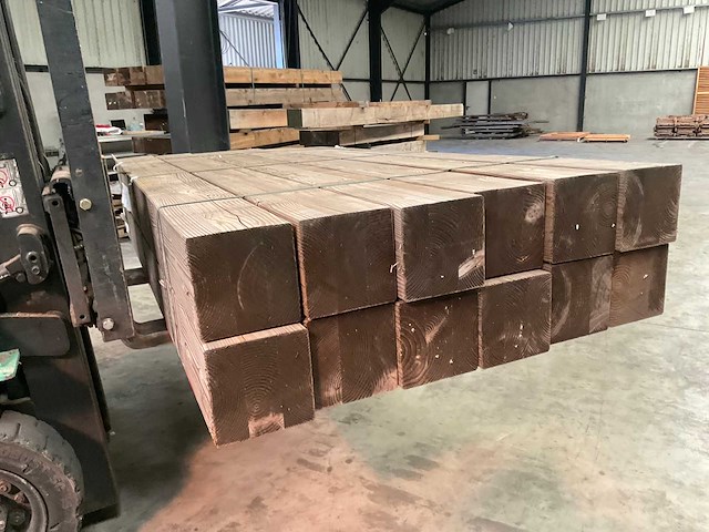 Douglas tuinpaal triple verlijmd 250x20x20cm (8x) - afbeelding 7 van  9