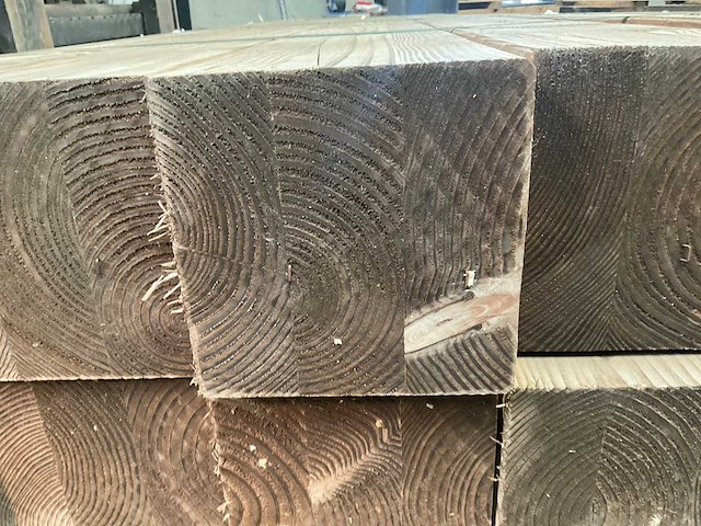 Douglas tuinpaal triple verlijmd 250x20x20cm (8x) - afbeelding 9 van  9