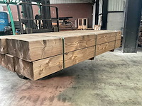 Douglas tuinpaal triple verlijmd 250x20x20cm (9x) - afbeelding 5 van  9