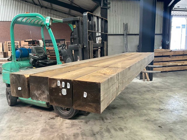 Douglas tuinpaal triple verlijmd 400x20x20 cm (6x) - afbeelding 5 van  7