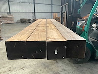 Douglas tuinpaal triple verlijmd 400x20x20 cm (6x) - afbeelding 2 van  7