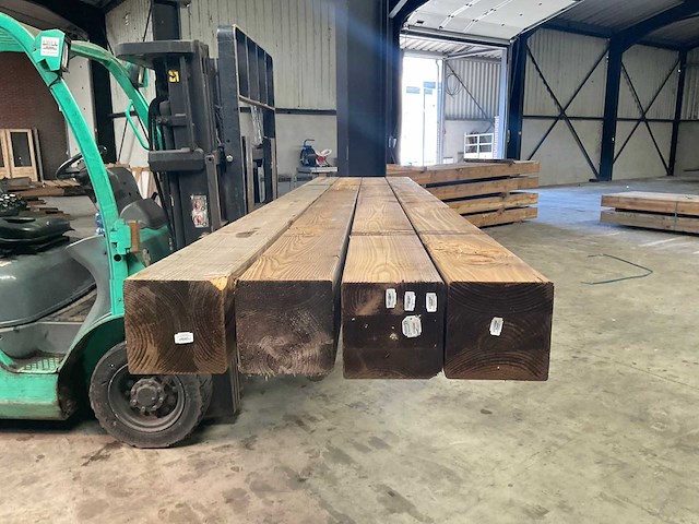 Douglas tuinpaal triple verlijmd 400x20x20 cm (6x) - afbeelding 6 van  7