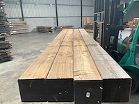 Douglas tuinpaal triple verlijmd 400x20x20 cm (6x) - afbeelding 3 van  7