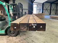 Douglas tuinpaal triple verlijmd 400x20x20 cm (6x) - afbeelding 6 van  7