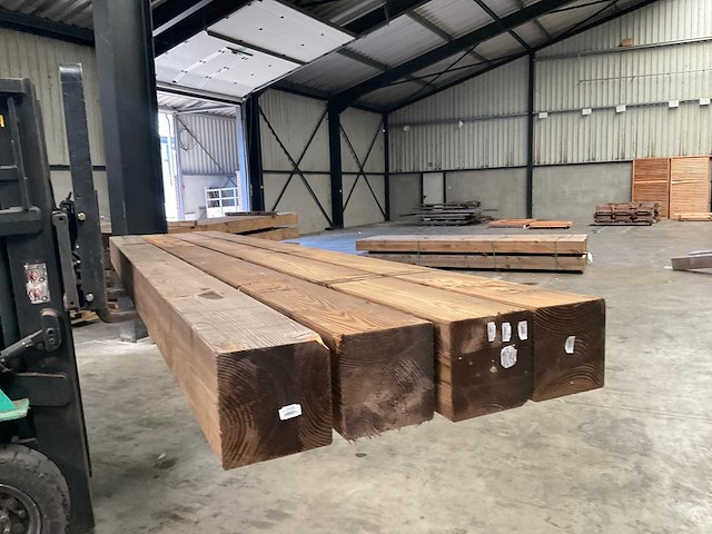 Douglas tuinpaal triple verlijmd 400x20x20 cm (6x) - afbeelding 7 van  7