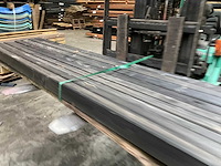 Douglas tuinpaal zwart geïmpregneerd - 400x8,8x8,8 cm (9x) - afbeelding 2 van  7