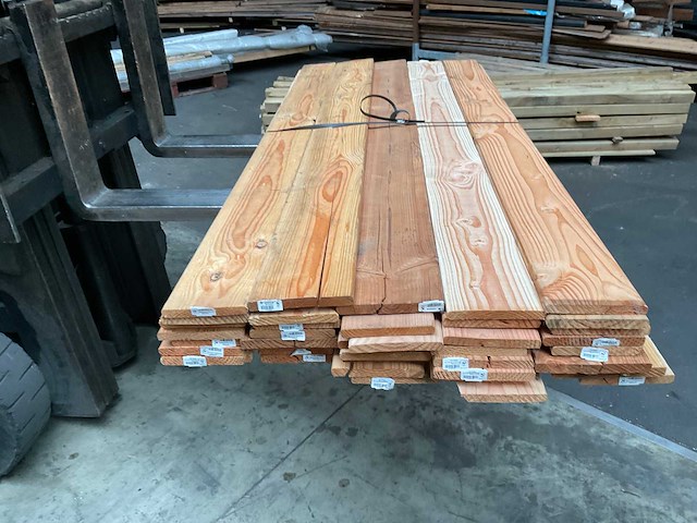 Douglas tuinplank - 180x14x1,7 cm (30x) - afbeelding 1 van  3