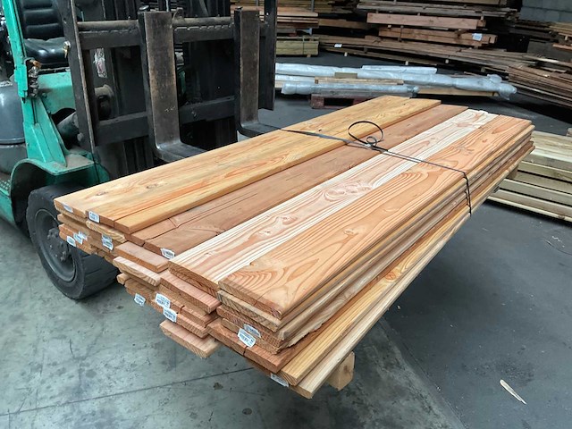 Douglas tuinplank - 180x14x1,7 cm (30x) - afbeelding 3 van  3