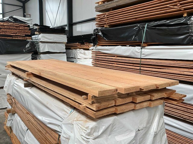 Douglas tuinplank - 300 cm - 20x195 (30x) - afbeelding 4 van  4