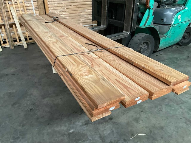 Douglas tuinplank - 300x17x2,8 cm (10x) - afbeelding 1 van  2