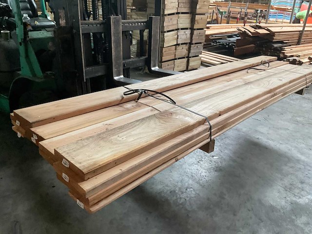 Douglas tuinplank - 300x17x2,8 cm (10x) - afbeelding 2 van  2