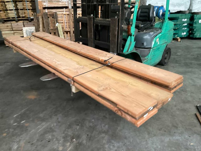 Douglas tuinplank - 300x20x2,8 cm (10x) - afbeelding 1 van  3