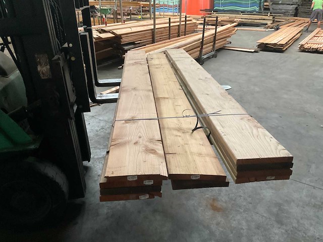 Douglas tuinplank - 300x20x2,8 cm (10x) - afbeelding 3 van  3
