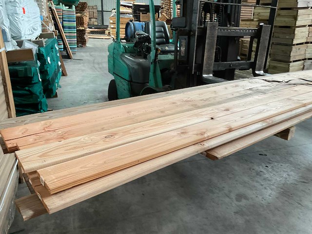 Douglas tuinplank - 400x14x1,6 cm (13x) - afbeelding 2 van  4