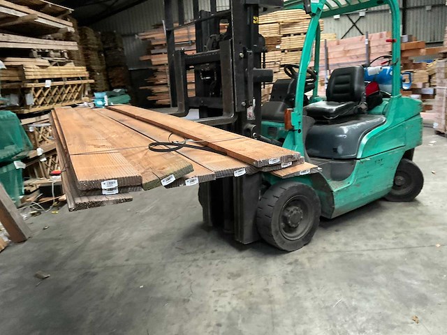 Douglas tuinplank 300x15x1,8 cm (7x) - afbeelding 1 van  6